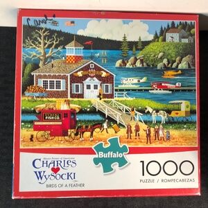 Buffalo Games Charles Wysocki "Birds of a Feather" 1000-piece jigsaw puzzle